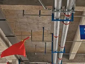 爱辉管廊支架的安装方法